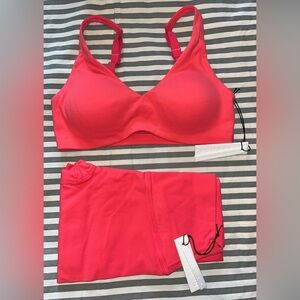 Paragon FormLux Sculptseam Plus Legging + Curve LiteSculpt Bra Set Size S